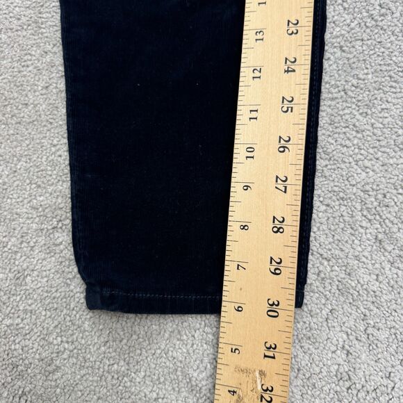 Kut From The Cloth Diana Skinny Corduroy Pants Womens 10 Navy Blue Straight NWT - Picture 13 of 16